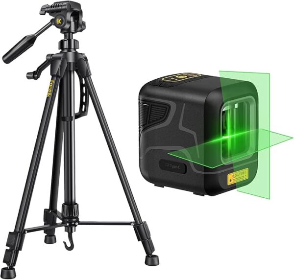 Fanttik D2 Self-Leveling Laser Level & DT1 Laser Level Tripod